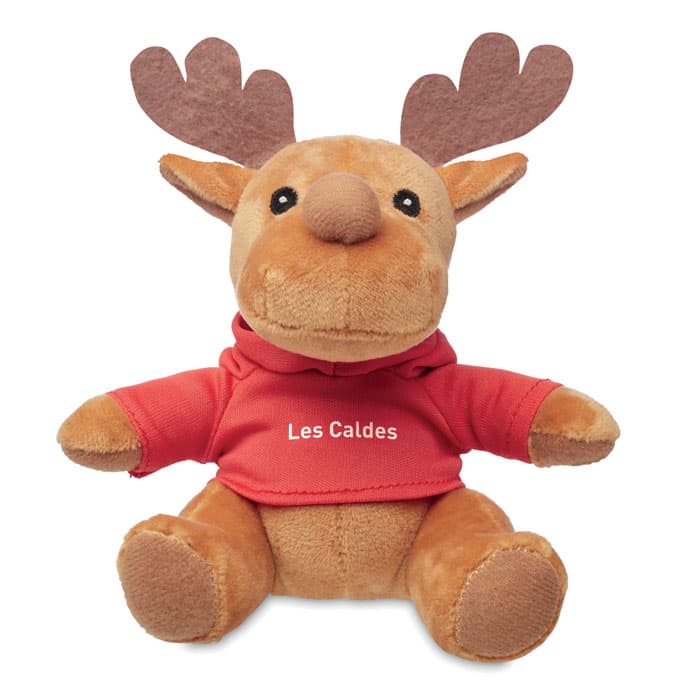 RUDOLPH Pluszowy renifer w swetrze