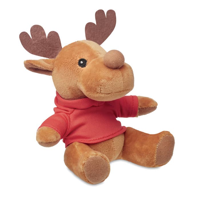 RUDOLPH Pluszowy renifer w swetrze
