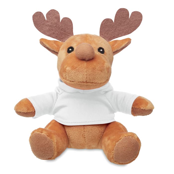 RUDOLPH Pluszowy renifer w swetrze