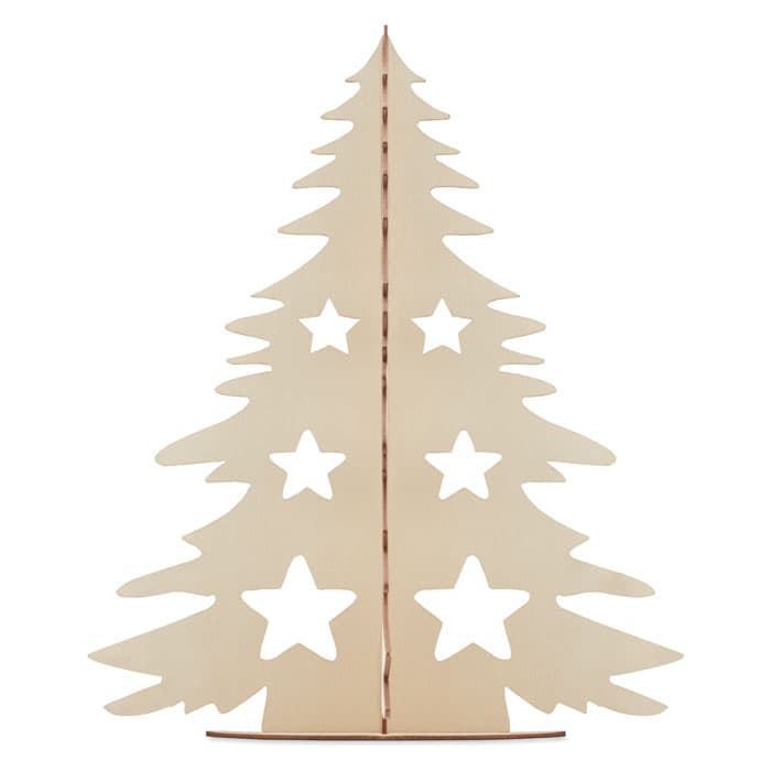 TREE AND PAINT Drewniana choinka DIY