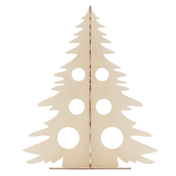 TREE AND PAINT Drewniana choinka DIY