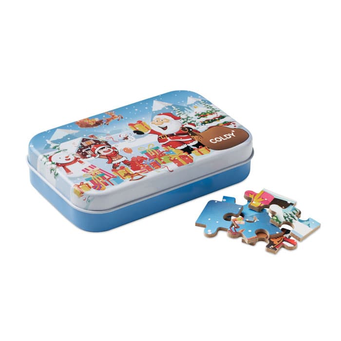 PAZURU Świąteczne, drewniane puzzle