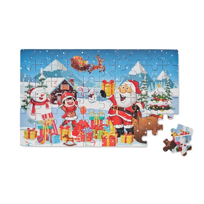 PAZURU Świąteczne, drewniane puzzle
