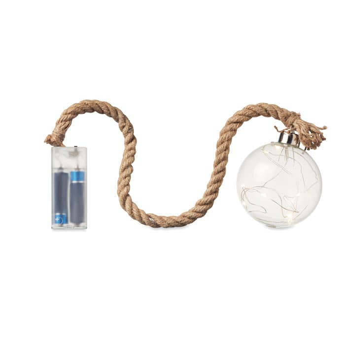 BAUBLI Szklana bombka lampka LED