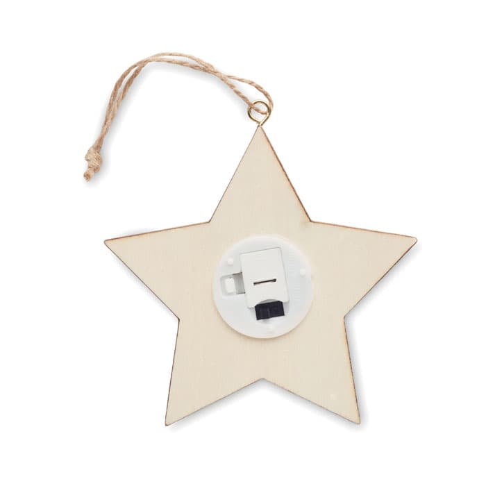STARLIGHT Gwiazda z MDF z lampką