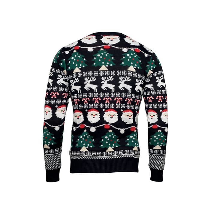 SHAMIS Świąteczny sweter LED S/M