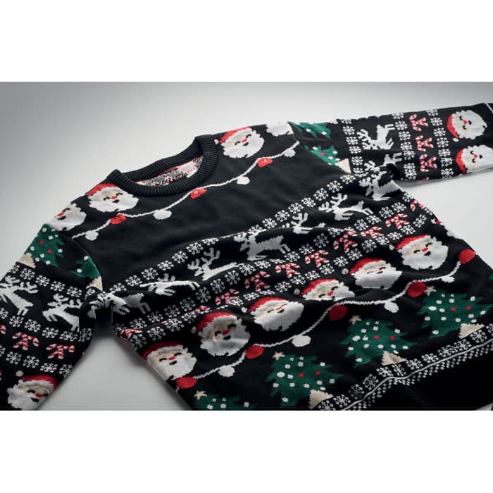 SHAMIS Świąteczny sweter LED S/M