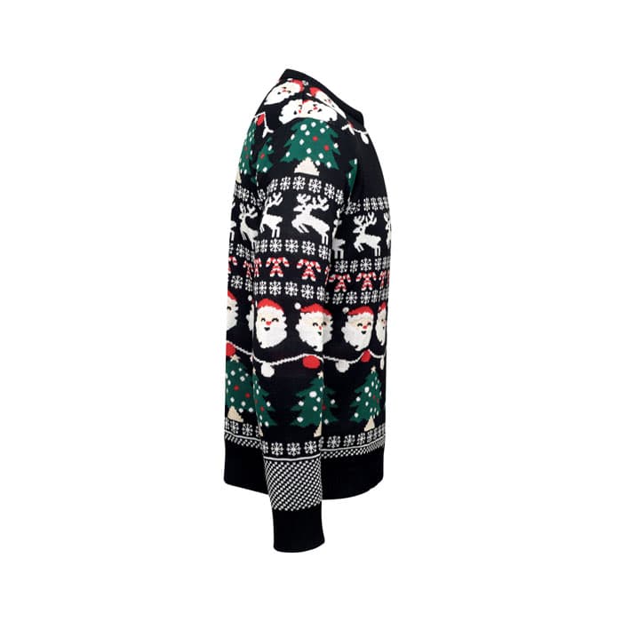 SHAMIS Świąteczny sweter LED S/M