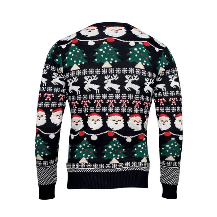 SHAMIS LARGE Świąteczny sweter LED L/XL