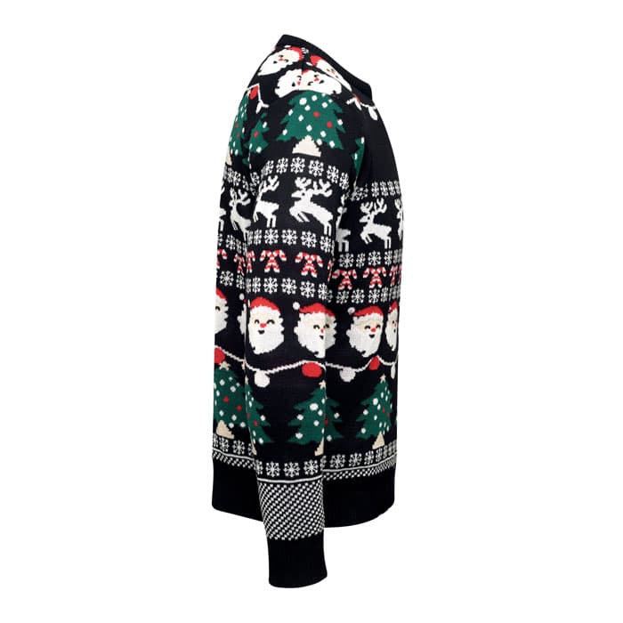 SHAMIS LARGE Świąteczny sweter LED L/XL