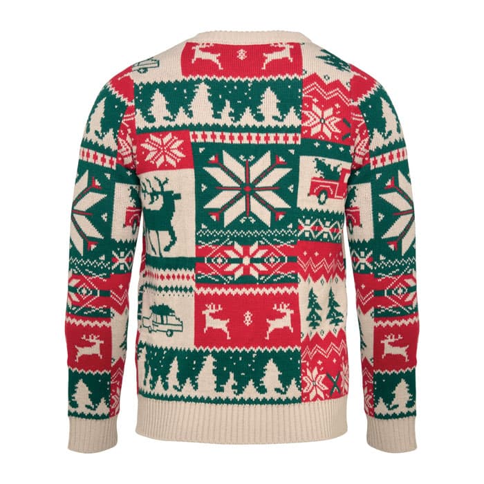 SHIMIS Świąteczny sweter z dzianiny S-M