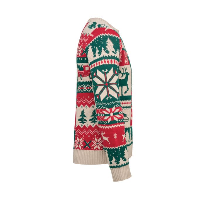 SHIMIS XL Świąteczny sweter z dzianiny L-XL