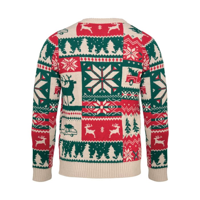 SHIMIS XL Świąteczny sweter z dzianiny L-XL