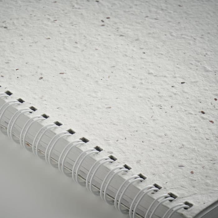 SEED RING Notes A5 z papieru siewnego
