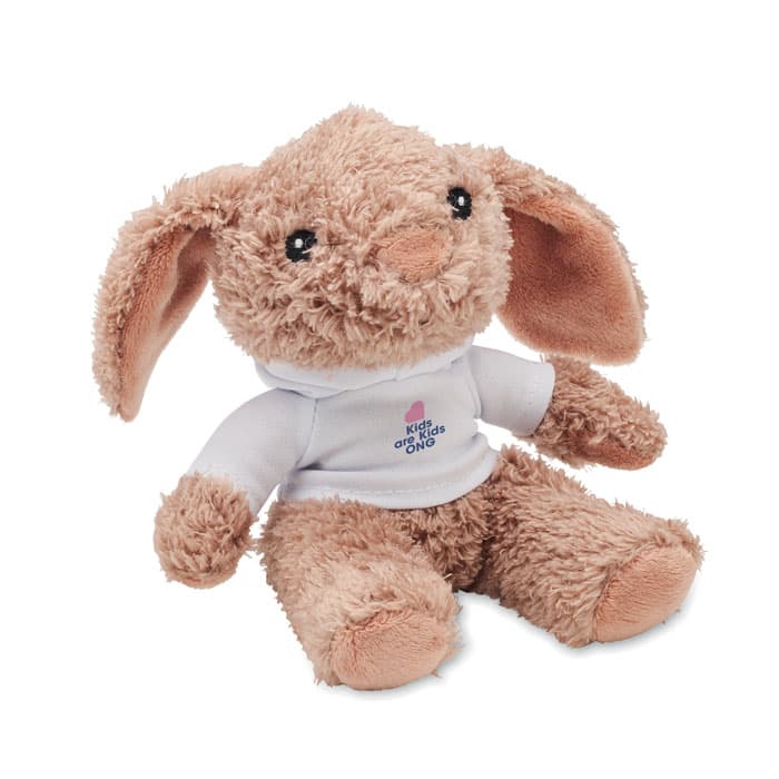 BUNNY Pluszowy królik w bluzie