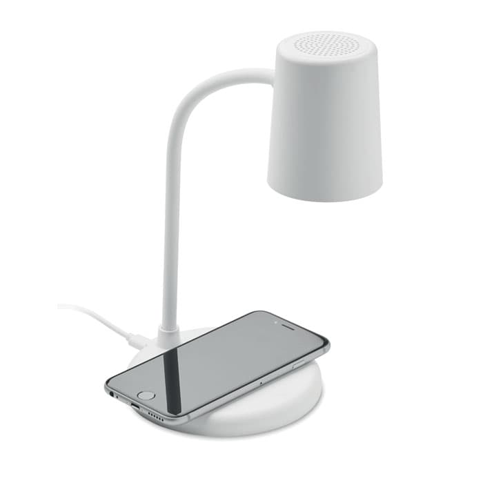 SPOT Lampa z ładowarką i głośnikiem