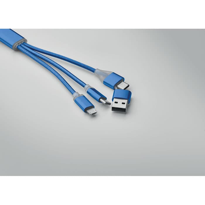 BLUE Kabel ładujący 4 w 1 typu C