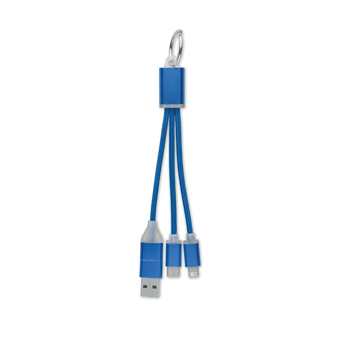 BLUE Kabel ładujący 4 w 1 typu C