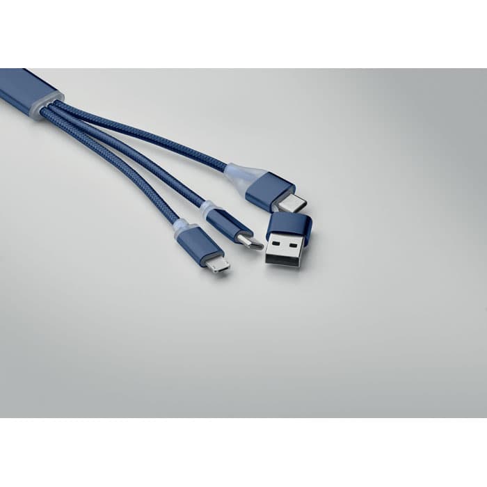 BLUE Kabel ładujący 4 w 1 typu C