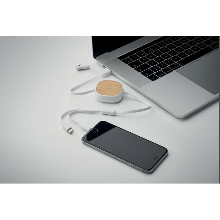 TOGOBAM Chowany kabel USB do ładowania