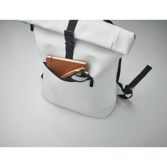 BAI ROLL Plecak na laptopa PU rolltop