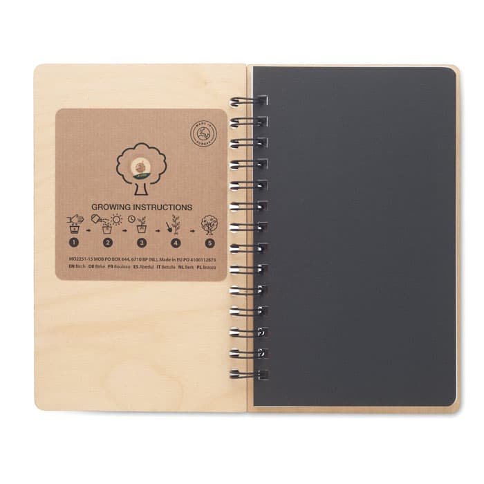 SAVAGE Brzozowy zeszyt A5  GROWBOOK