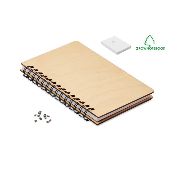 SAVAGE Brzozowy zeszyt A5  GROWBOOK
