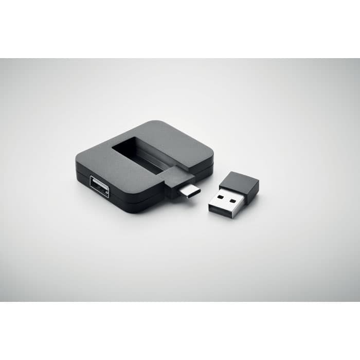 SQUARE-C 4-portowy USB