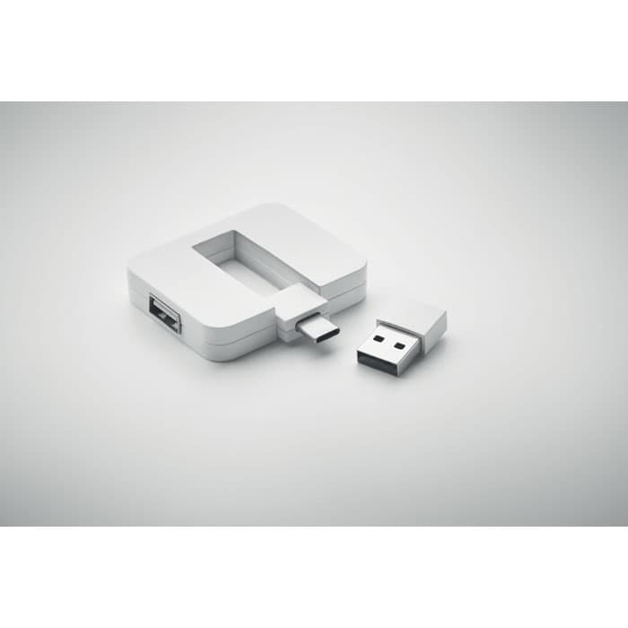 SQUARE-C 4-portowy USB