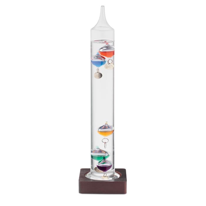 GALI Termometr Galileo szklany 28cm