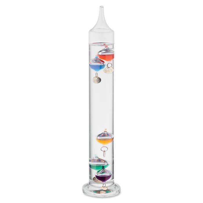GALI Termometr Galileo szklany 28cm