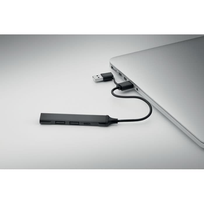 CURRENT Hub USB z 4 portami 19 cm