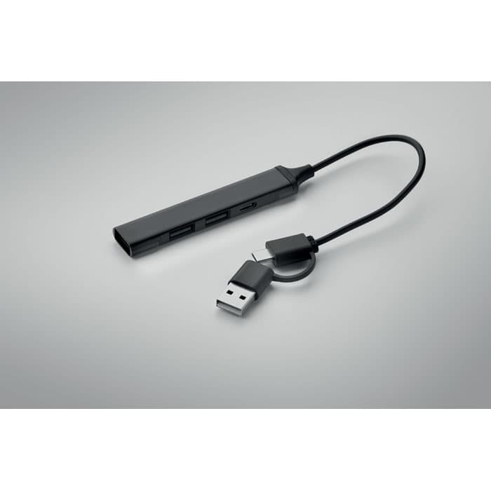 CURRENT Hub USB z 4 portami 19 cm