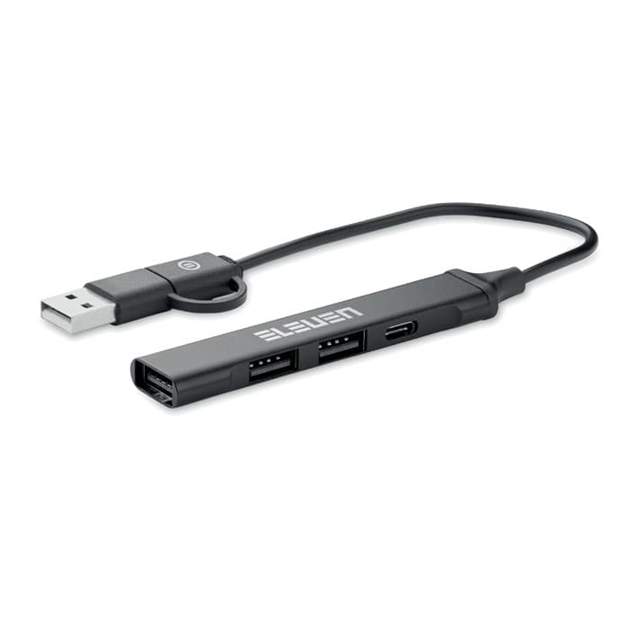 CURRENT Hub USB z 4 portami 19 cm