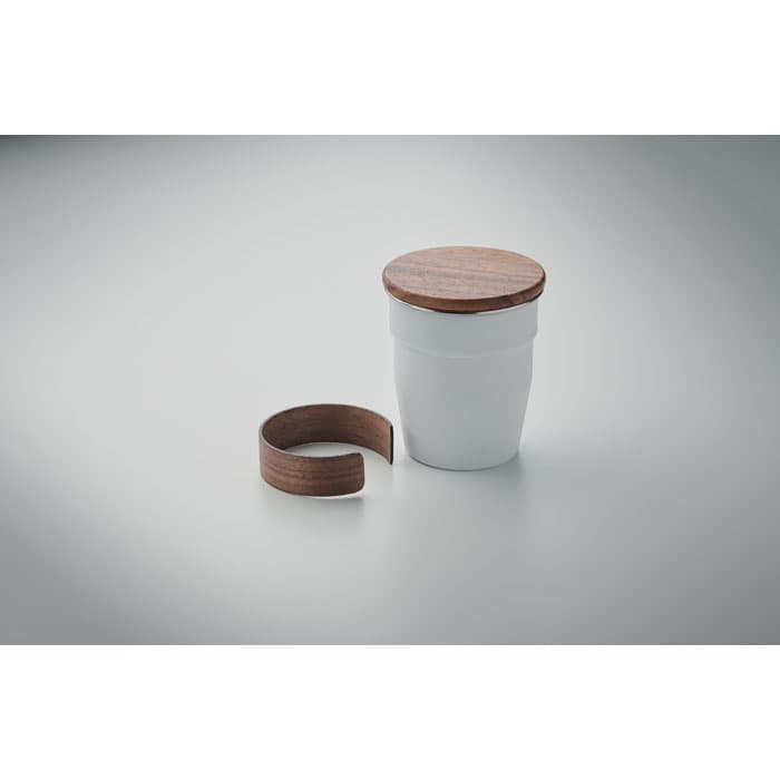 WALNUT Kubek z pojedynczą ścianką 350