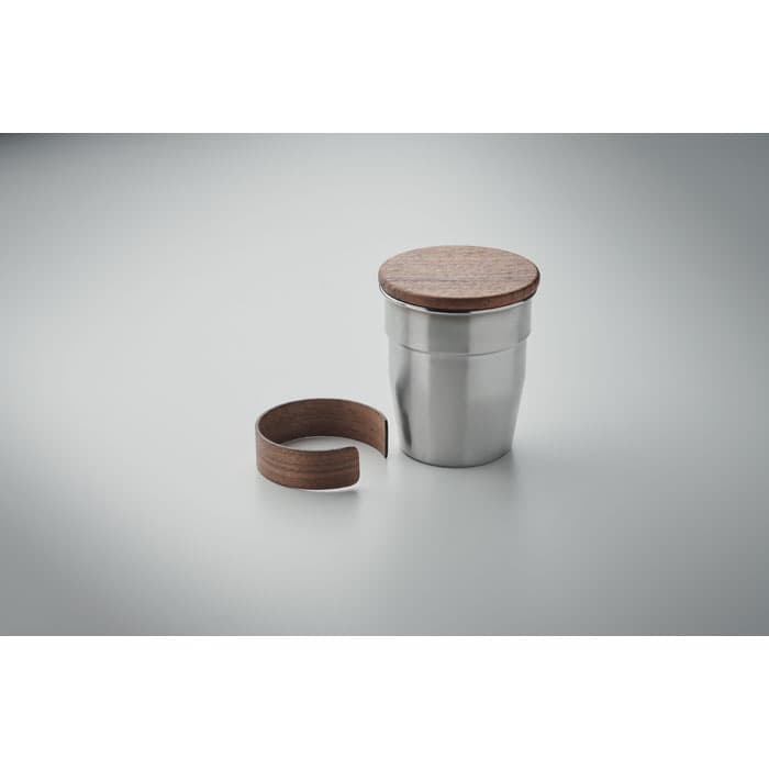 WALNUT Kubek z pojedynczą ścianką 350