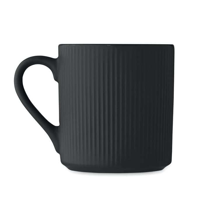 RIBMUG Kubek ceramiczny w prążki 340 m