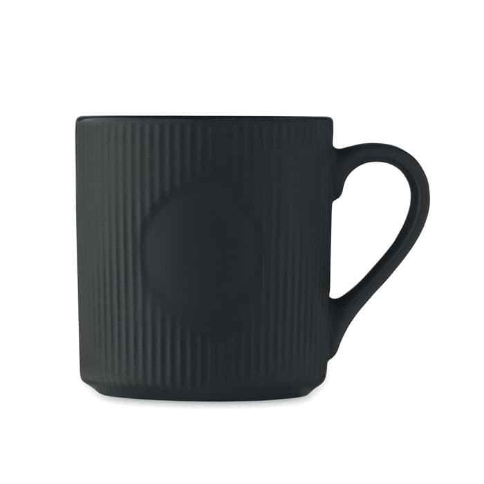RIBMUG Kubek ceramiczny w prążki 340 m