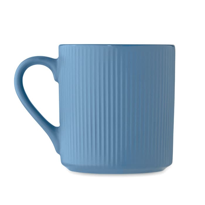 RIBMUG Kubek ceramiczny w prążki 340 m