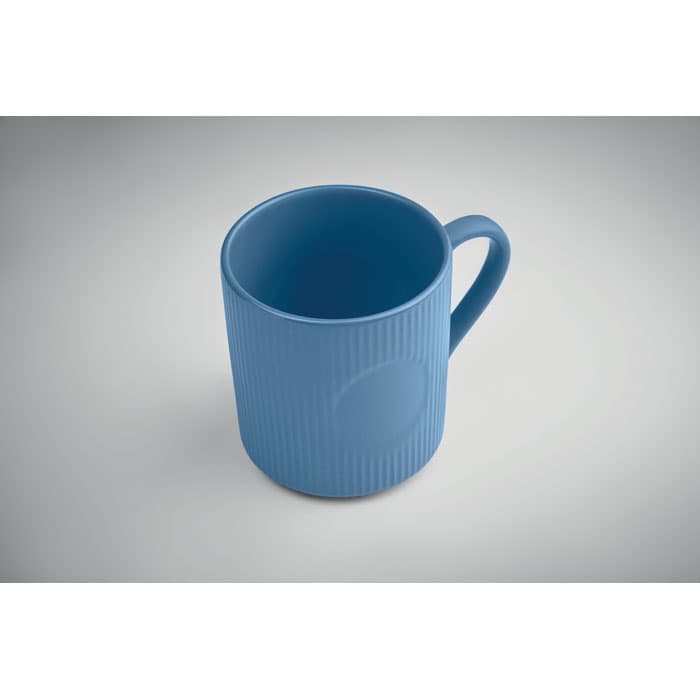 RIBMUG Kubek ceramiczny w prążki 340 m