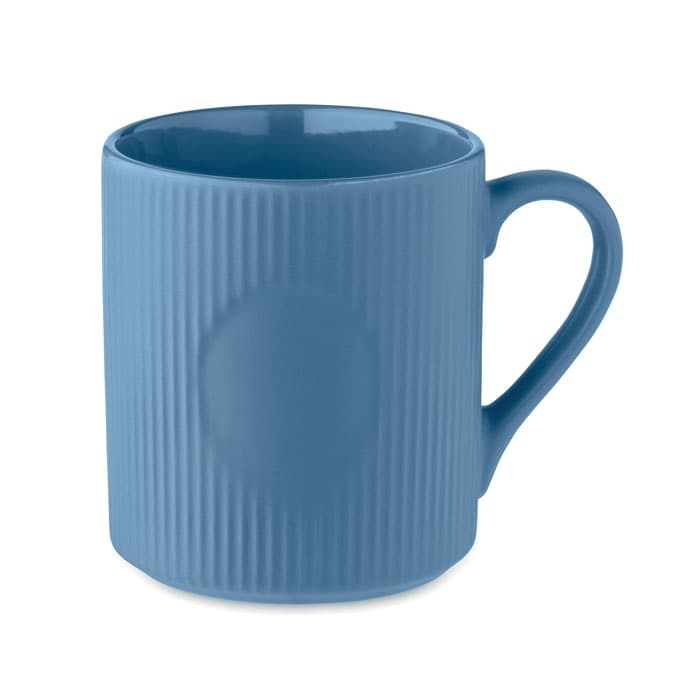 RIBMUG Kubek ceramiczny w prążki 340 m