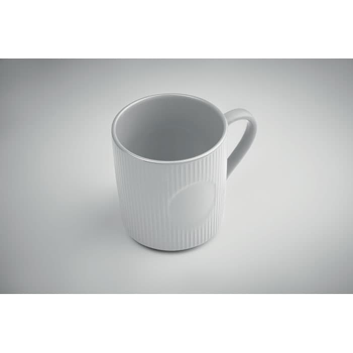 RIBMUG Kubek ceramiczny w prążki 340 m