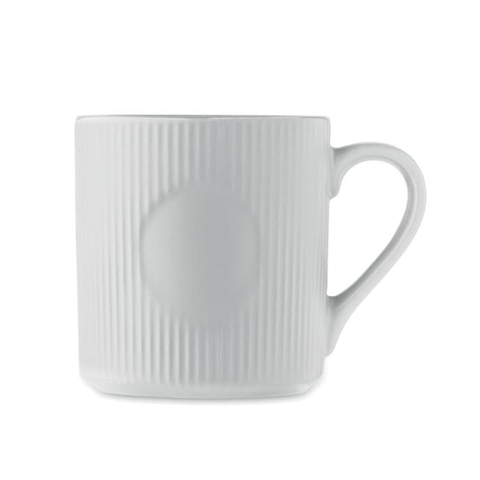 RIBMUG Kubek ceramiczny w prążki 340 m