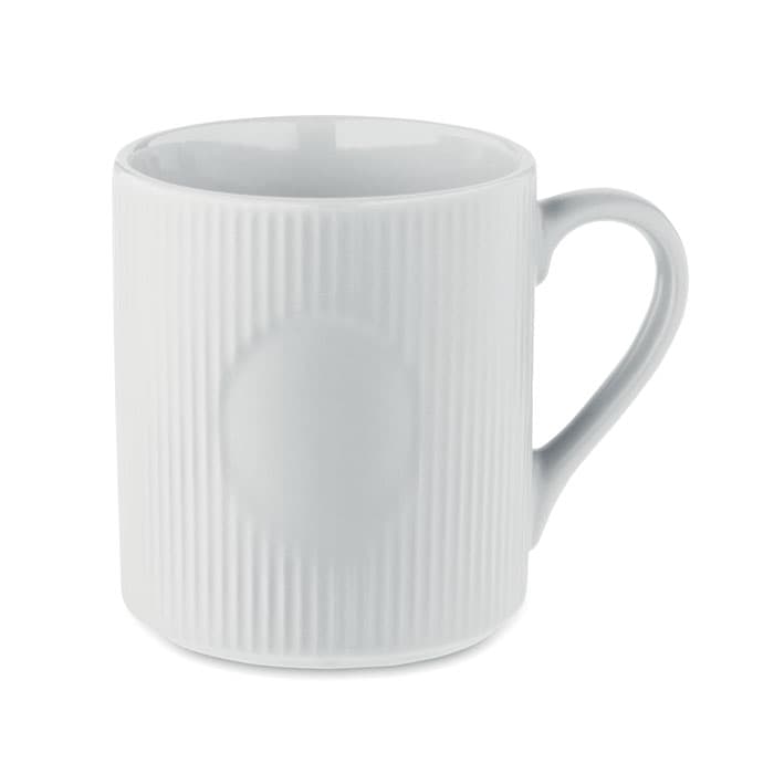 RIBMUG Kubek ceramiczny w prążki 340 m