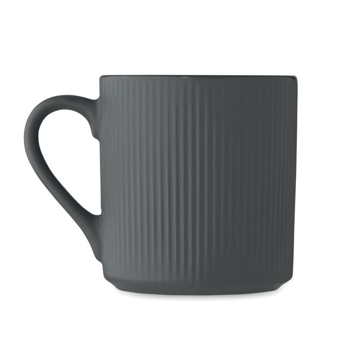 RIBMUG Kubek ceramiczny w prążki 340 m
