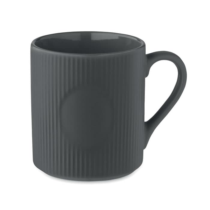 RIBMUG Kubek ceramiczny w prążki 340 m
