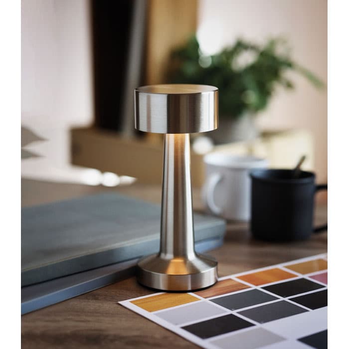 HIERLUZ Akumulatorowa metalowa lampa st