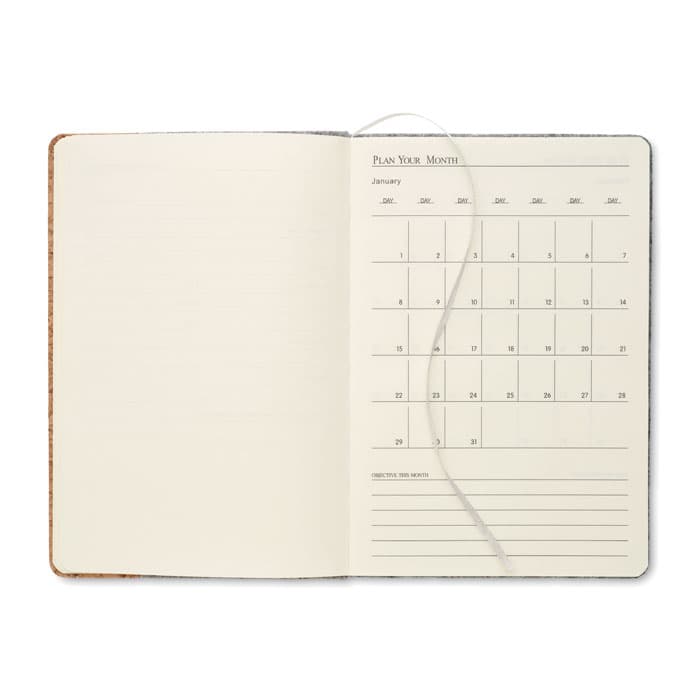 CORKBOOK Notatnik korkowy A5 RPET