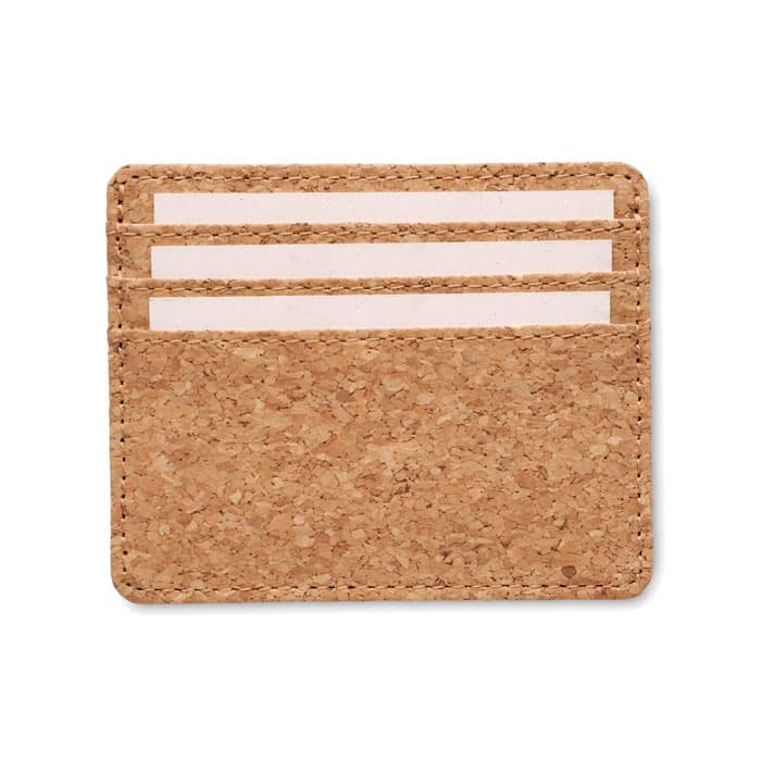 WALLK Korkowe etui na karty z RFID