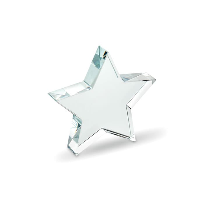 STARWARD Szklana statuetka gwiazda